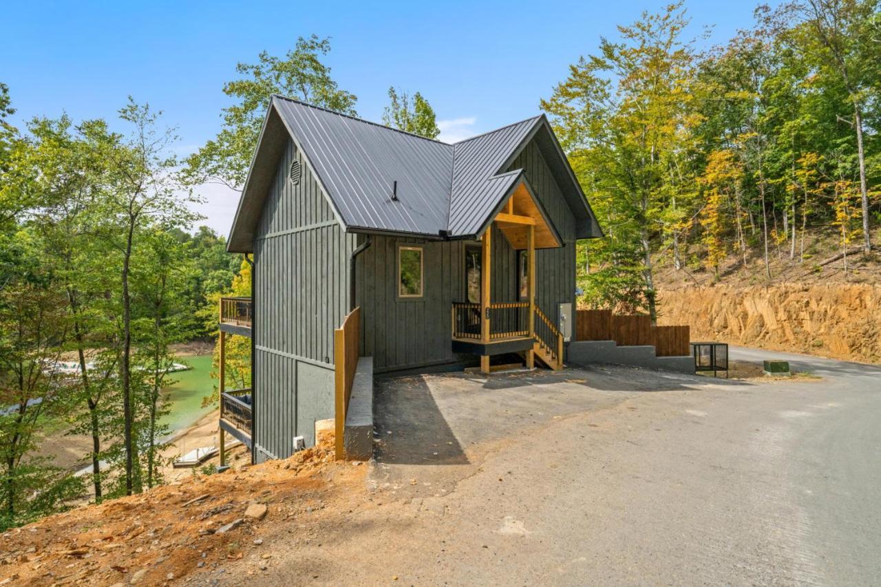 Cozy Cove Retreat W Lake View Hot Tub Firepit Dandridge Exterior photo